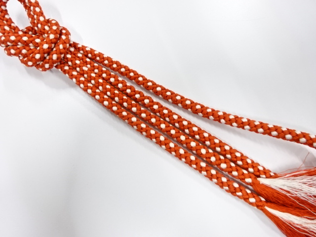 正絹　手組帯締め